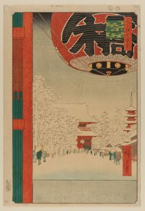 Kinryuzan Tempel, Asakusa (Asakusa Kinryuzan) von Ando or Utagawa Hiroshige