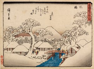 Mishima von Ando or Utagawa Hiroshige