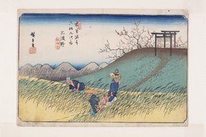 Nr. 42, Midono von Ando or Utagawa Hiroshige
