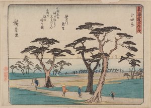 Odawara von Ando or Utagawa Hiroshige