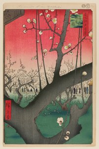 Pflaumenanwesen, Kameido (Kameido Umeyashiki) von Ando or Utagawa Hiroshige