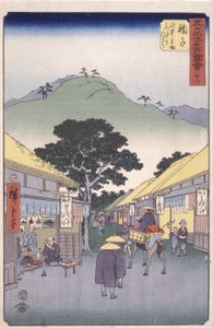 Station 21, Maruko von Ando or Utagawa Hiroshige