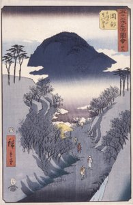 Station 22, Okabe von Ando or Utagawa Hiroshige