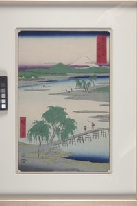Der Tama-Fluss in der Provinz Musashi von Ando or Utagawa Hiroshige