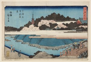 Ansicht vor dem Zōjō-ji-Tempel in Shiba