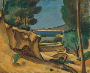 Landschaft in der Umgebung von La Ciotat von Andre Derain