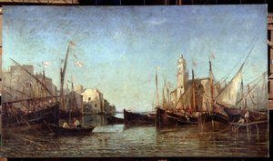 Ansicht von Martigues von André Maglione