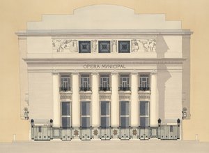 Opernhaus, Marseille, Frankreich von Andras Kaldor
