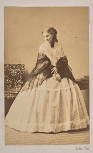 Herzogin Sofia de Morny 1838-1896, geborene Gräfin Trubetskaya, 1862