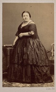 Porträt der Opernsängerin Marietta Alboni 1826-1894
