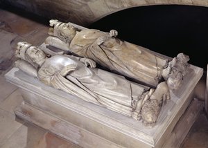 Efigien von Philippe VI (1293-1350) de Valois und Jean II (1319-64) Le Bon