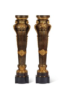 Paar Louis XIV Sockel, 1700-15