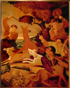 Hirschjagd von Andre Derain