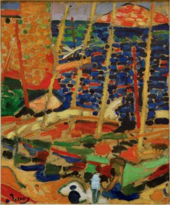 Der Hafen von Collioure von Andre Derain