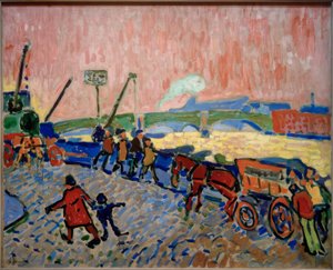 Die Ufer der Themse von Andre Derain