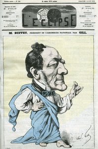 Karikatur von Louis-Joseph Buffet