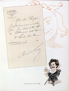 Illustration von Andre Gill (17. Oktober 1840-1. Mai 1885), französischer Karikaturist. 19. Jahrhundert von Andre Gill