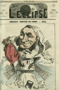 Jean Girault (1825-1909), französischer Müller und Politiker. Cover in „L