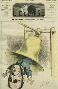 Louis-Joseph Martel (1813-1892), französischer Politiker. Cover in „L