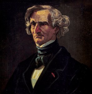 Porträt von Hector Berlioz (1803-1869), französischer Komponist (Detail)