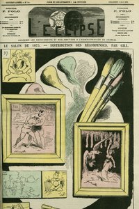 Salon von 1875. Titelbild in „L