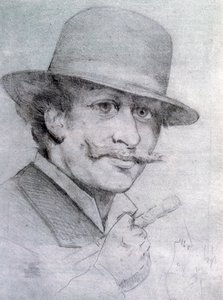 Selbstporträt von André Gill, 1883, 1927