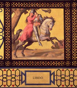 Gut und Böse: Libido, Detail von Andre Jacques Victor Orsel
