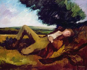 Die Ruhe des Jägers oder Der schlafende Jäger, 1929
