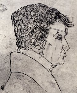 Selbstporträt von Andre-Marie Ampere von Andre Marie Ampere