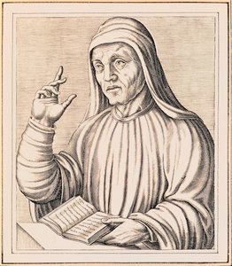 Porträt von Alkuin von Andre Thevet