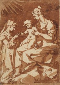 Die Hochzeit der Heiligen Katharina von Alexandria