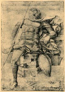 Ein schlafender Soldat, 1913
