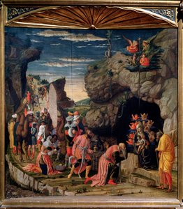 Anbetung der Könige - Zentrales Panel, ca. 1462