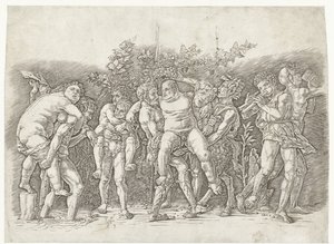 Bacchanal mit Silenus