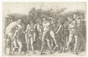 Bacchanal mit Silenus