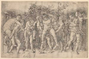 Bacchanal mit Silenus