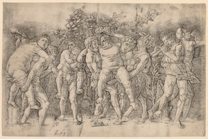 Bacchanal mit Silenus