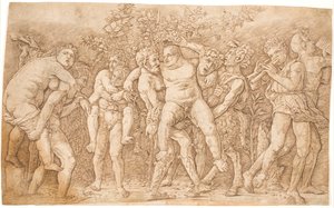Bacchanal mit Silen