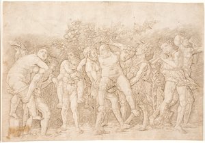 Bacchanal mit Silen