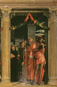 Detail des San Zeno Altarbildes (Detail)