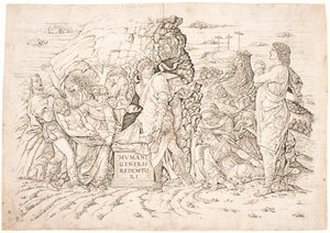 Die Beerdigung von Andrea Mantegna