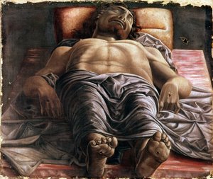 Beweinung Christi von Andrea Mantegna