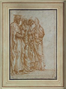 Heilige Peter, Paul, Johannes der Evangelist und Zeno