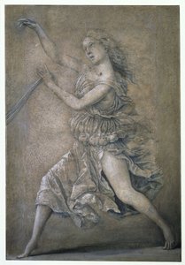 Tanzende Muse von Andrea Mantegna