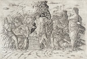 Die Grablegung von Andrea Mantegna