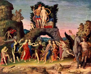 Der Parnass: Mars und Venus, 1497, 1929