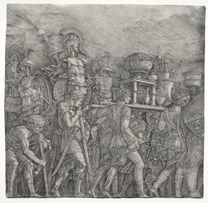 Die Triumphe Caesars: Die Kürassierträger, um 1495