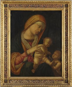 Madonna mit Kind von Andrea Mantegna