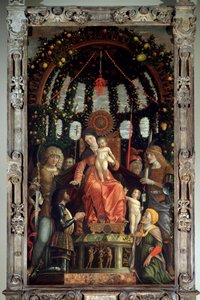 Jungfrau des Sieges (Pala della Vittoria) von Andrea Mantegna