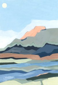 Berglandschaft, 2023 von Andrea Mejia